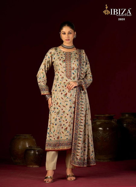 Womade By Ibiza Viscose Pashmina Dress Material Wholesalers In Surat
